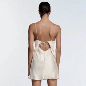 Zara Champagne Mini dress